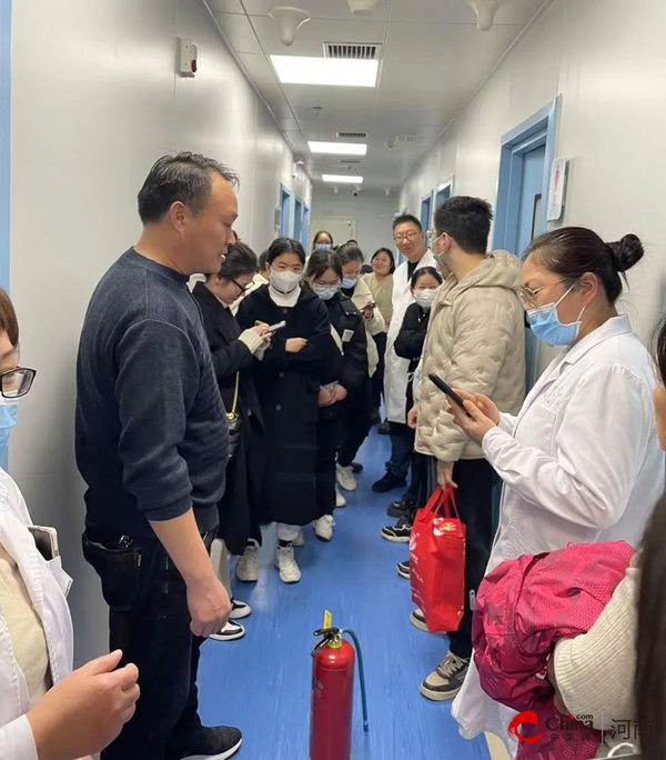 ​西平县人民医院检验科成功开展消防应急预案演练