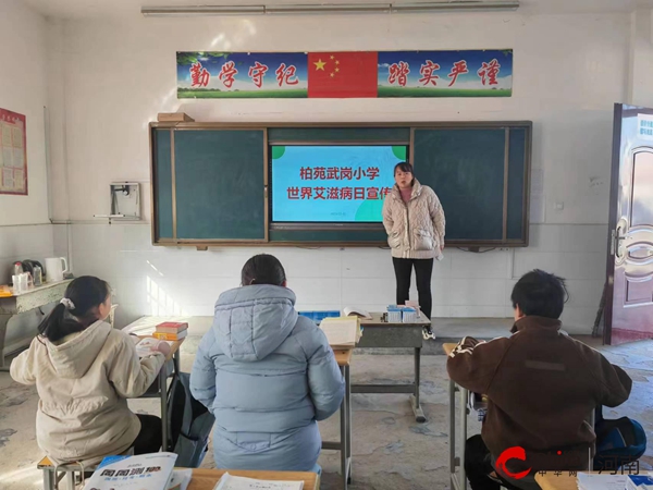 ​西平县柏苑武岗小学开展艾滋病日宣传活动|环球热头条